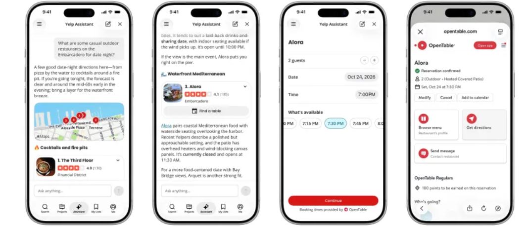 Yelp научили звонить в рестораны от имени пользователя - 1